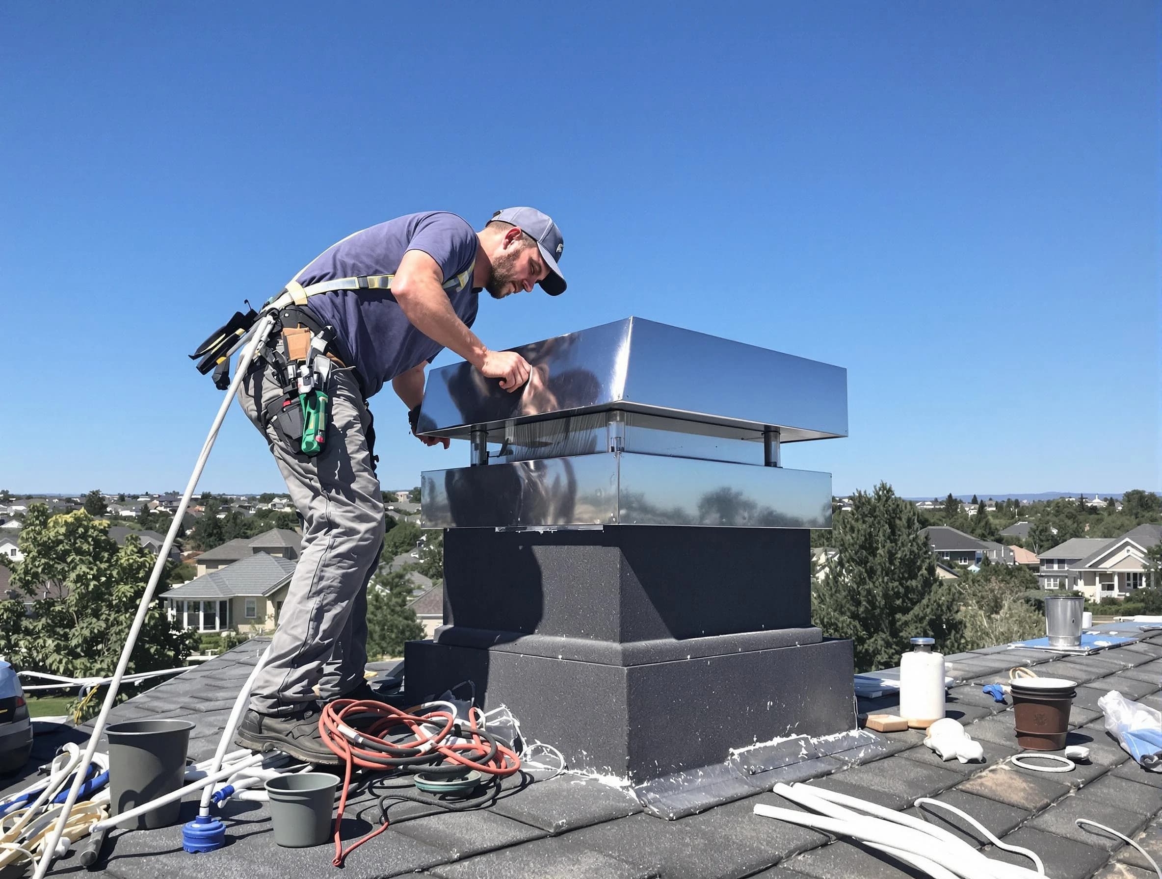 Chimney Cap Services service in Austell, GA
